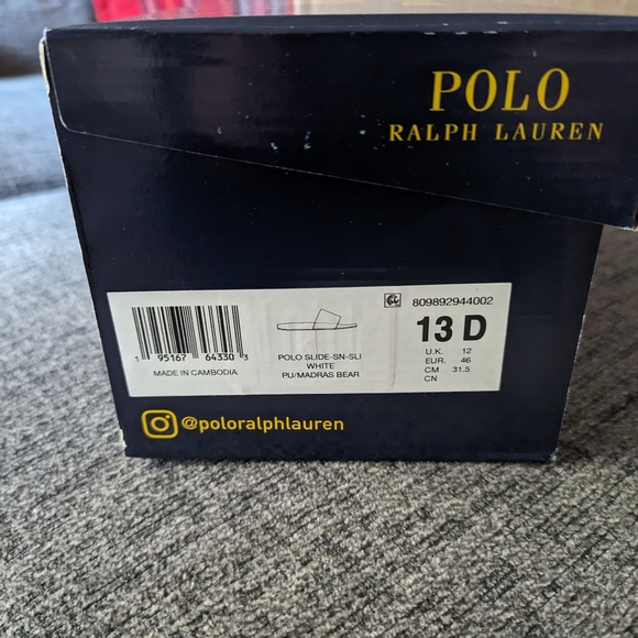 Polo Ralph Lauren Polo Bear Slide 13 - Picture 5 of 5